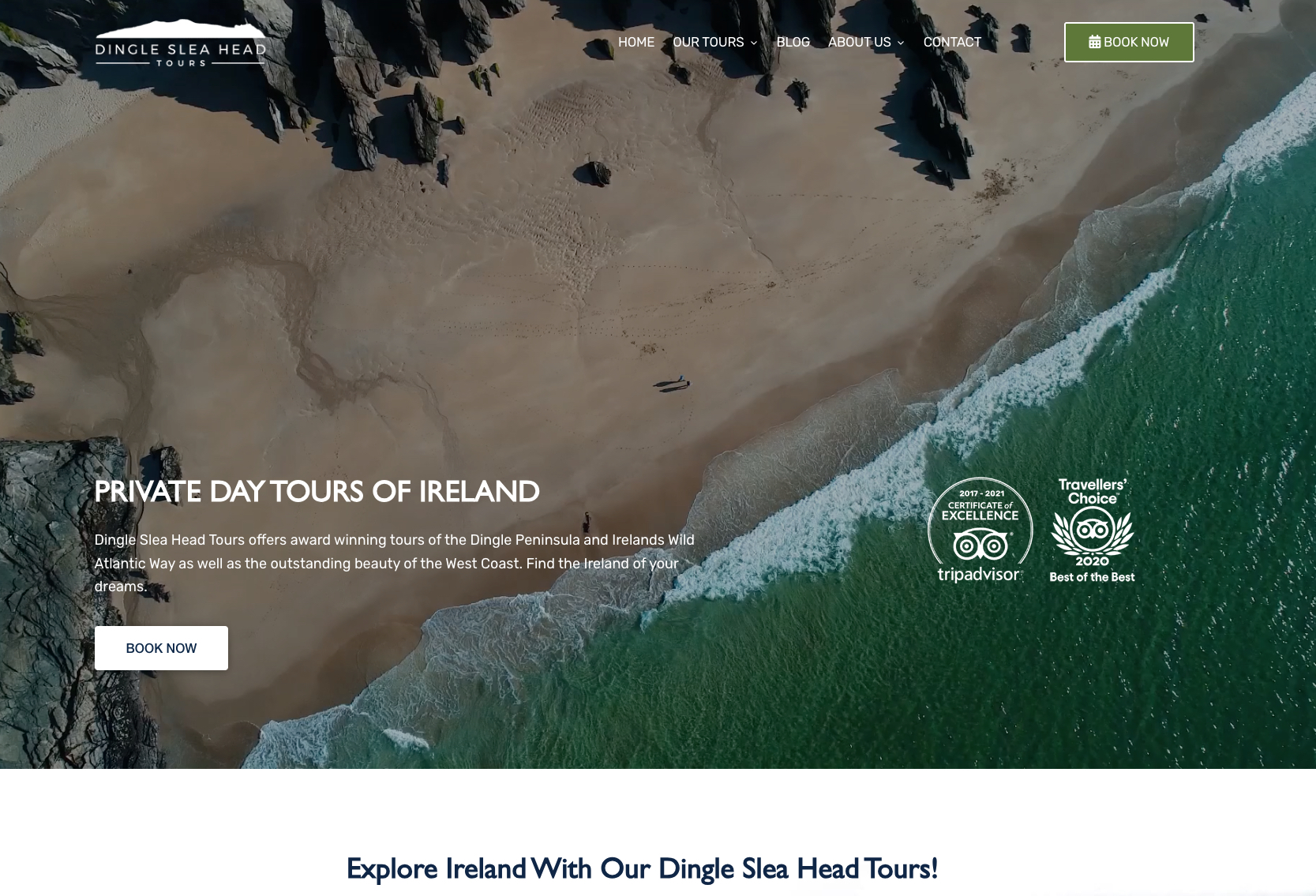 Website design services in Kerry, Ireland